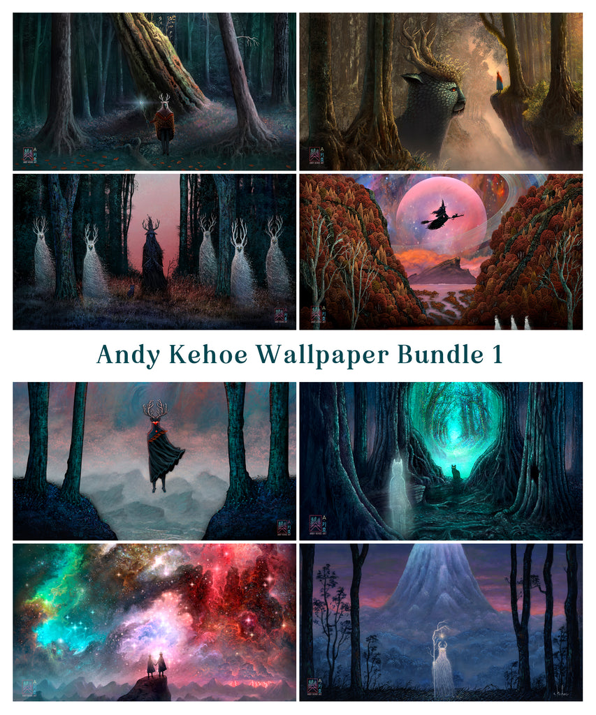 Andy Kehoe Digital Wallpaper Bundle 1